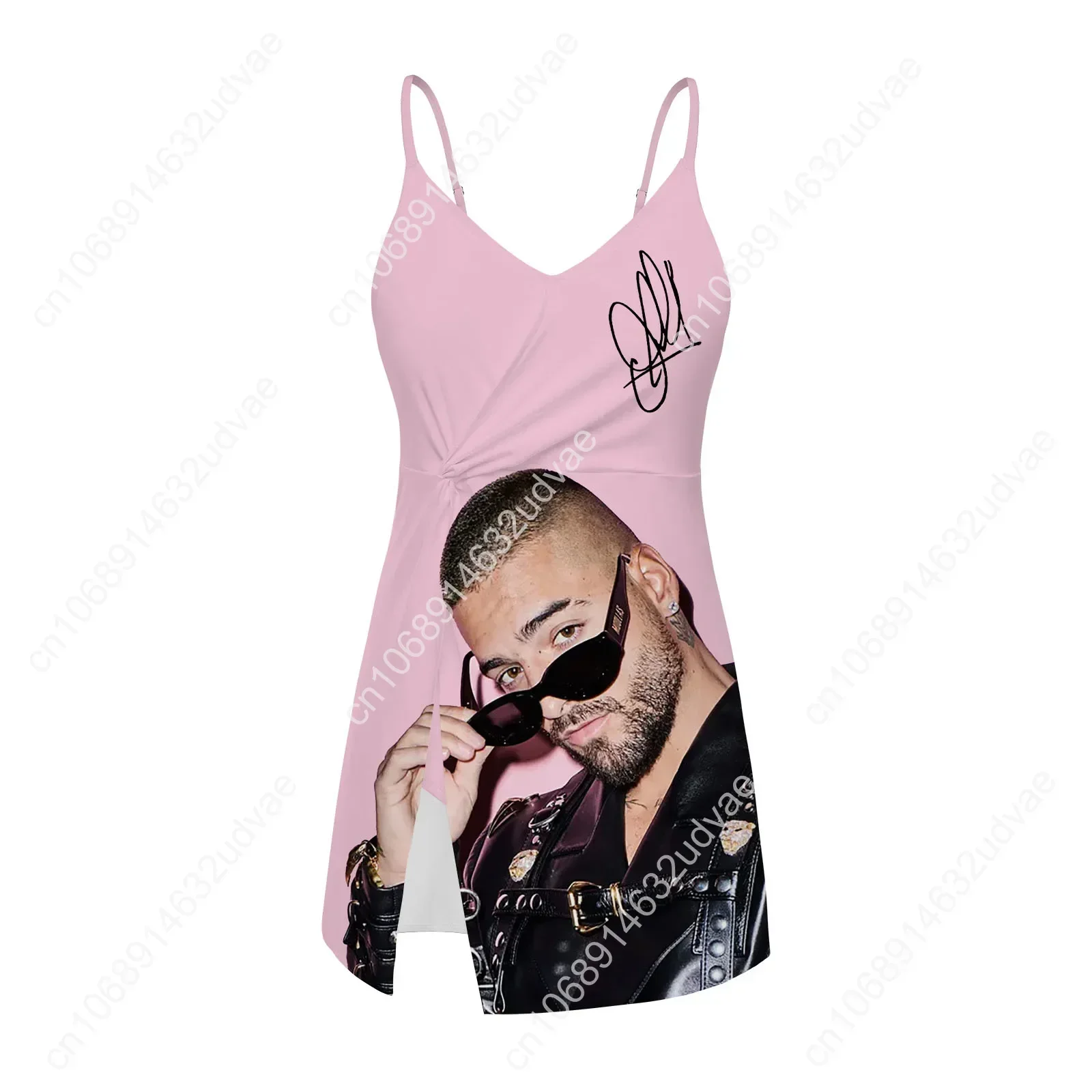 Maluma Sling Dress Swimsuit Womens Bathing Suits Personalized Fashion Swimwear Pool Party Bikini Custom Made Beachwear