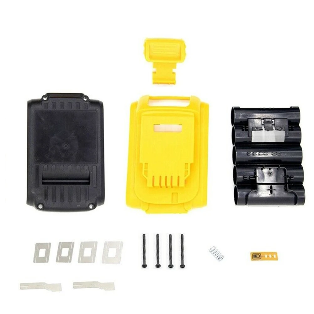 Li-Ion Battery Plastic Case Replace For DeWalt 20V DCB201 DCB203 DCB204 DCB200 Power Tools Battery Shell Housing