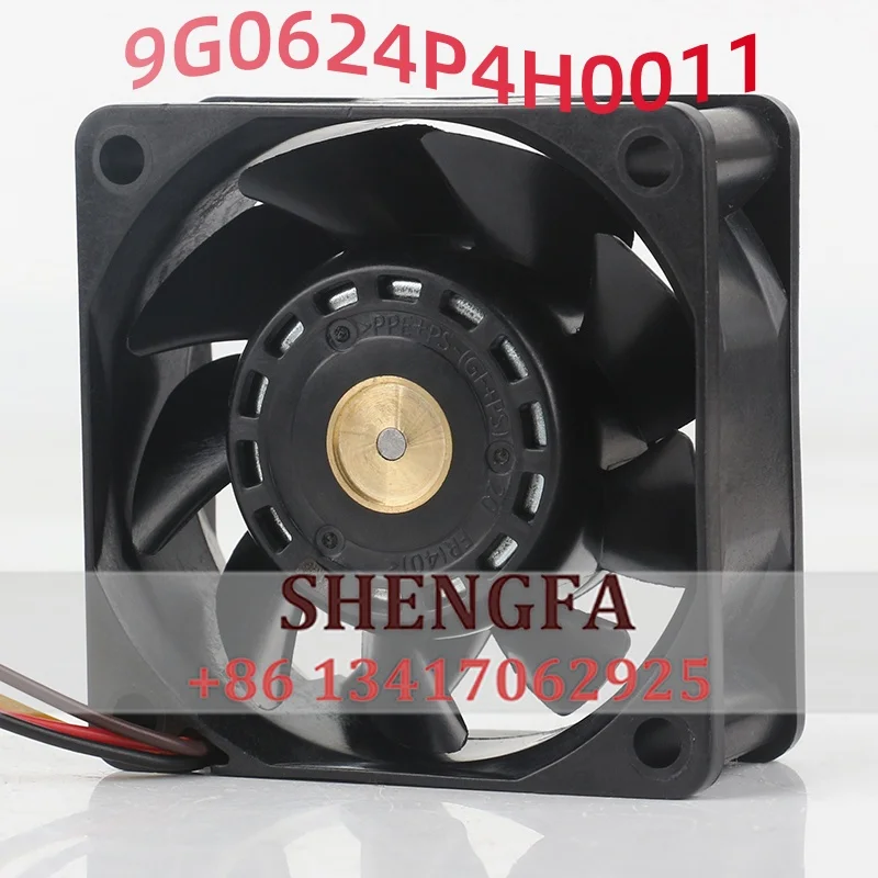 New Sanyo 6025 9G0624P4H0011 DC 24V 0.25A 6CM  Projector Inverter 4-wire low noise cooling fan