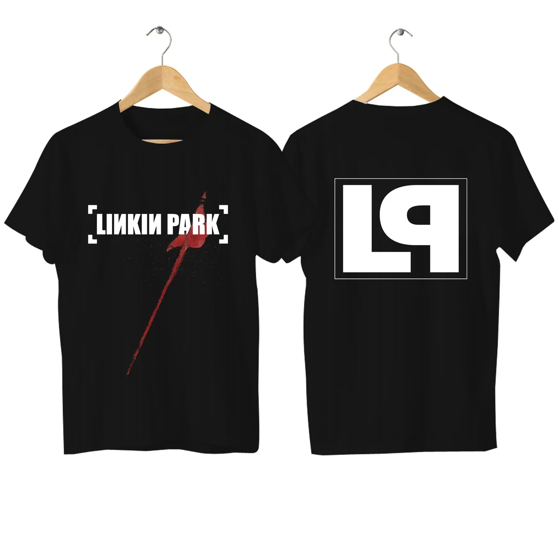 2024 Men T Shirt Casual Linkin Meteora 20th Anniversary Park T-shirt Graphic Oversized Breathable Comfortable Streetwear