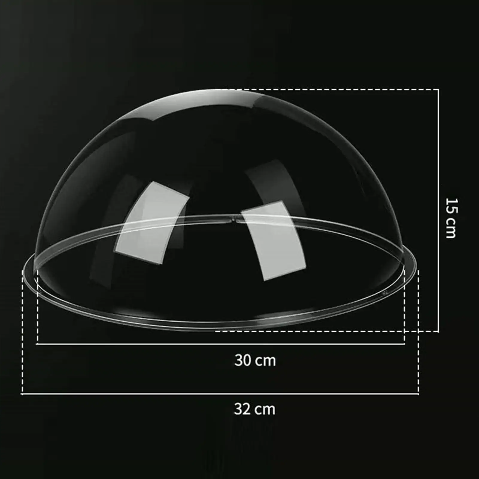 Support de lit en acrylique transparent léger pour mobilier capsule - Pièce de rechange