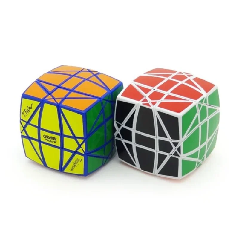 Calvin's Pillow Hexaminx Metallized Magic Cube Calvin's Puzzle Intelligence Toy Children Gift Magico Cubo Strange Shape Cube