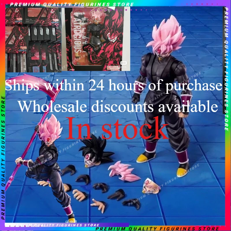 متوفر في المخزون شيطاني صالح لعبة دراغون بول Z في نهاية المطاف Atrocious Shf الأسود جوكو زاماسو اكسسوارات عدة ألعاب شخصيات الحركة الهدايا