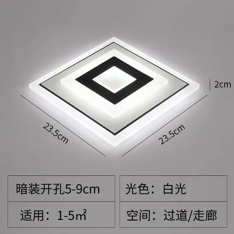 Modern Led Ceiling Light Hallway Aisle Corridor Light Chandeliers Ceiling for Living room Dining room Bedroom Home Ceiling Lamp