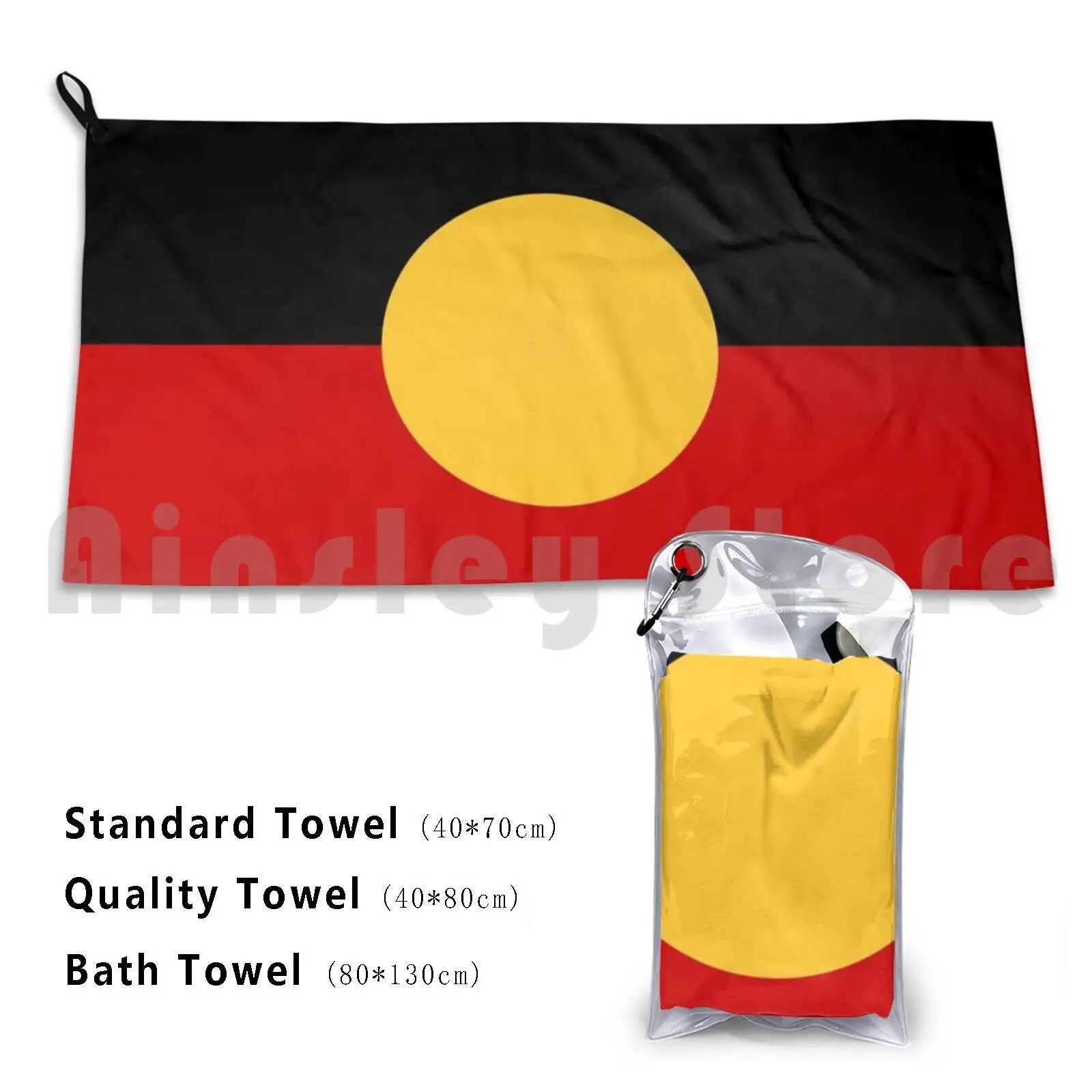 Australian Aboriginal Flag Bath Towel Beach Cushion Australian Aboriginal Flag Aboriginals Australians