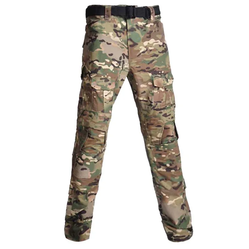 Pantalones Cargo tácticos al aire libre para hombres, pantalones de senderismo resistentes al desgaste, pantalones de Paintball, ropa de caza impermeable