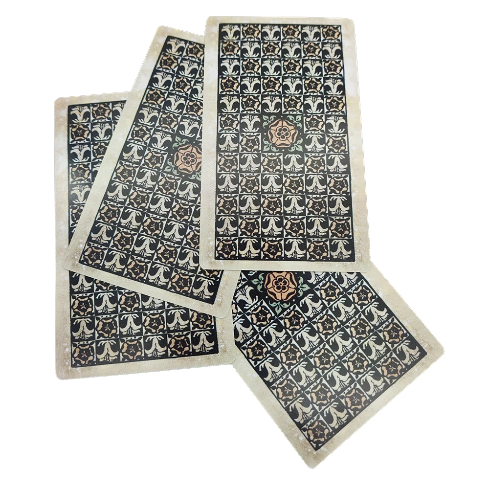 12x7CM Tarot Vintage Divination Cards with Guide Book Divination antiqued look for readers who want a more historical feel