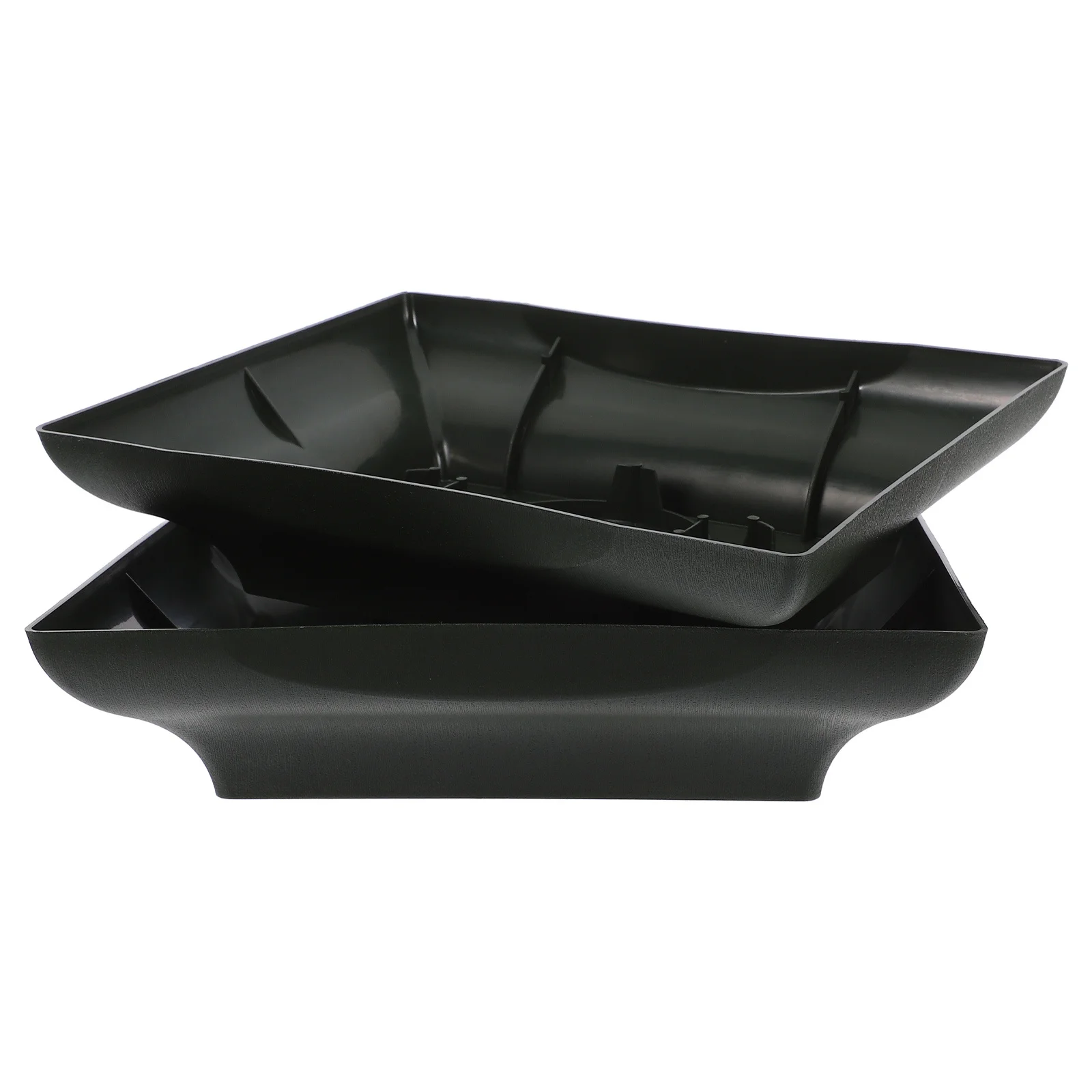 2 قطعة أصحاب الطين زهرة البلاستيك صواني الأزهار لقطع مركزية الجدول سهلة تثبيت ترتيب الأزهار قاعدة تشكيلة زهور السلطانية