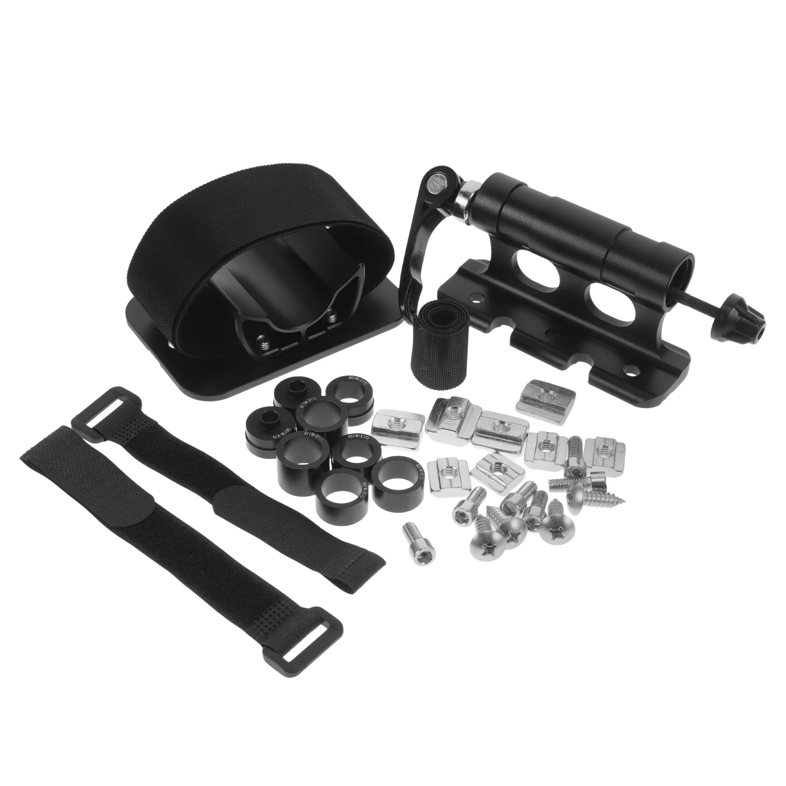 1 set Quick Release Bicycle Front Fork Mount Aluminum Alloy Rack Lightweight Durable Set for Mountain Bike Easy Install Storage