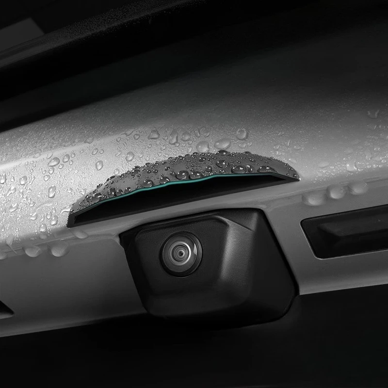 

Car Reversing Camera Rain Cover 360 Image Waterproof Rain Baffle Eyebrow Rain Shelter Water Barrier Silicone Universal