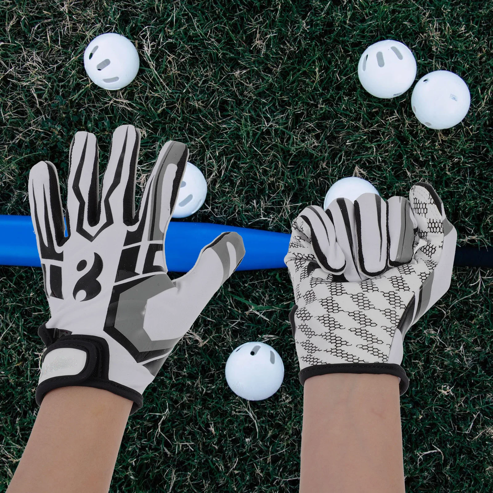 

Baseball Glove Outdoor Activities Gloves Cycling Non-slip Windproof Adult Sports Silica Gel for Practical