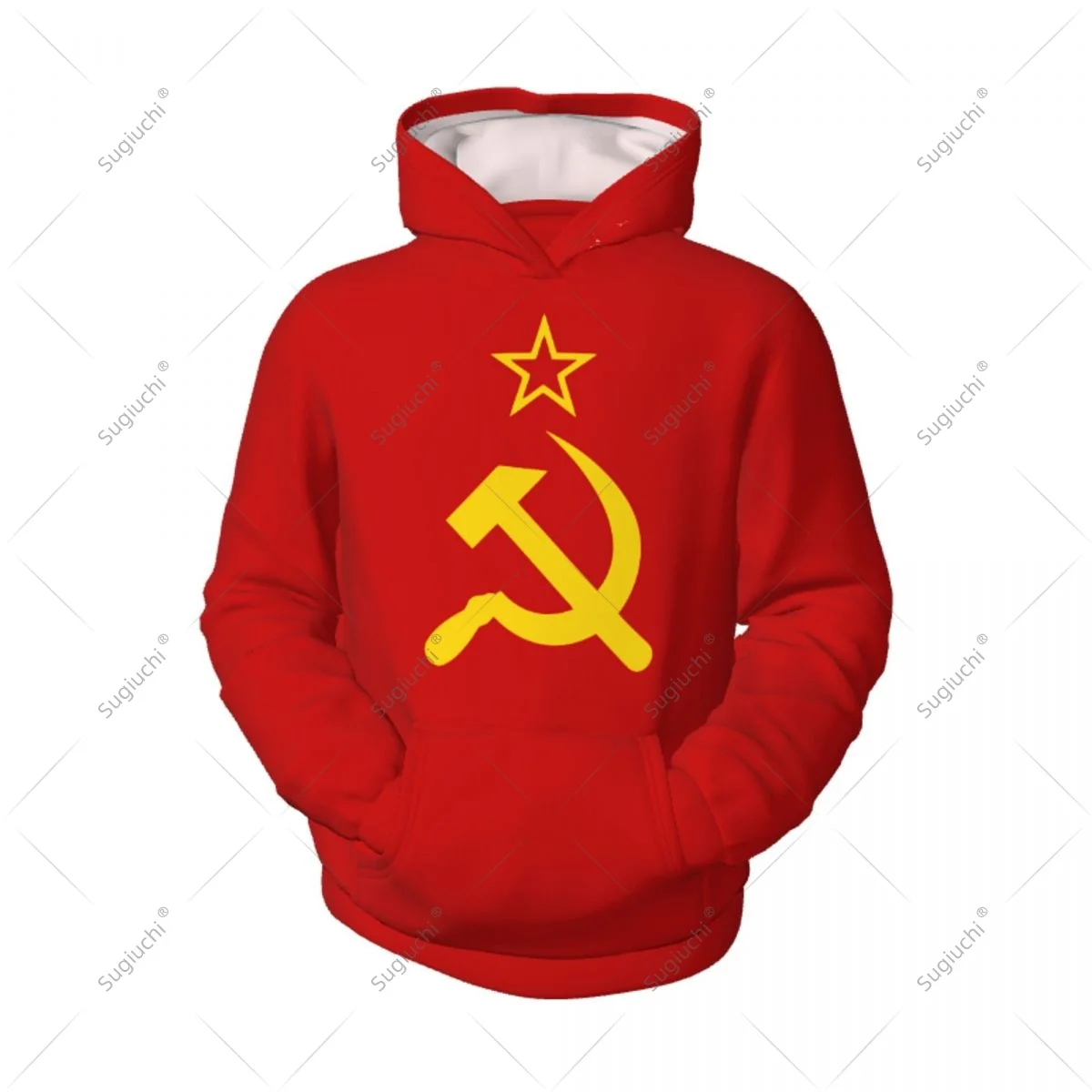 

Unisex 3D Youth Hoodie CCCP USSR Soviet Union Flag Kids Boys Girls Sweatshirt Pullover Hoodies Polyester