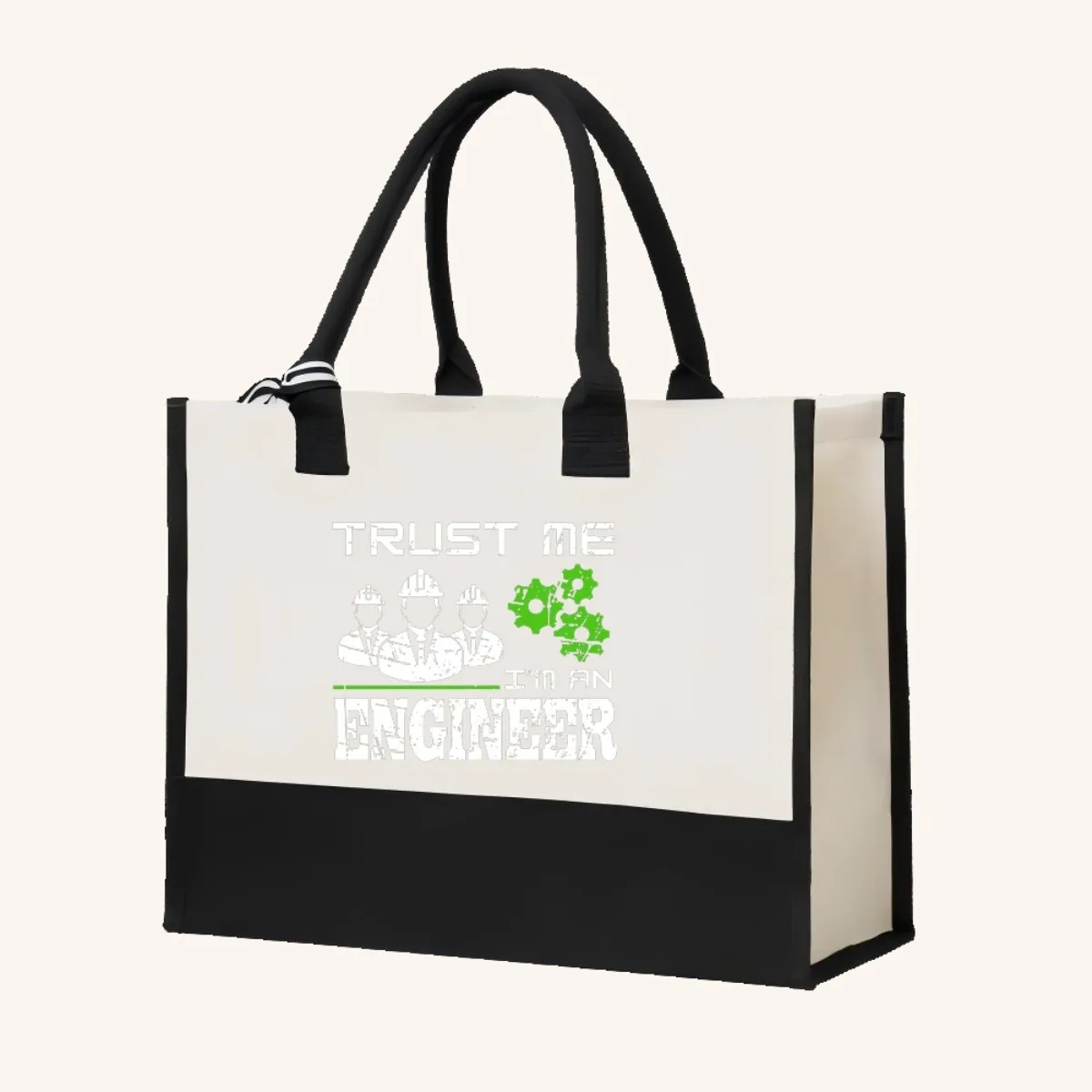 ثق بي أنا مهندس 2026 وصول جديد موضة عملية واسعة قابلة لإعادة الاستخدام حمل حقيبة نمط طباعة 2 لهجة الثقيلة كبيرة Sho