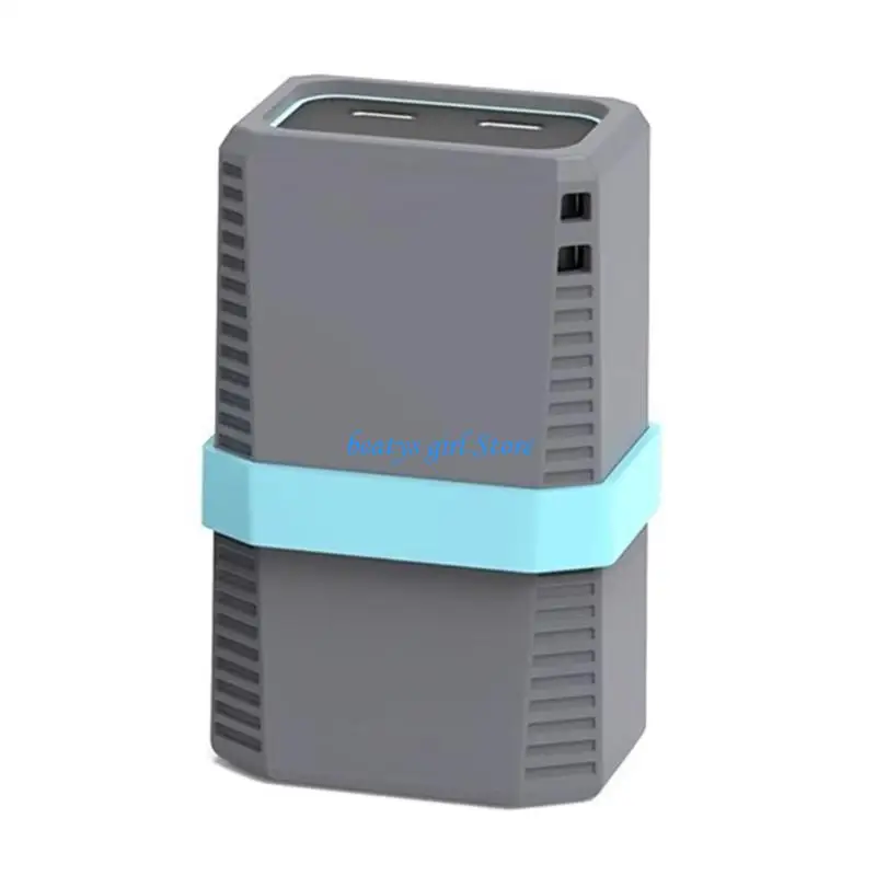 

C7AB Silicone Case Protective Cover for NO.6 Power Supply Battery Holder Shockproof