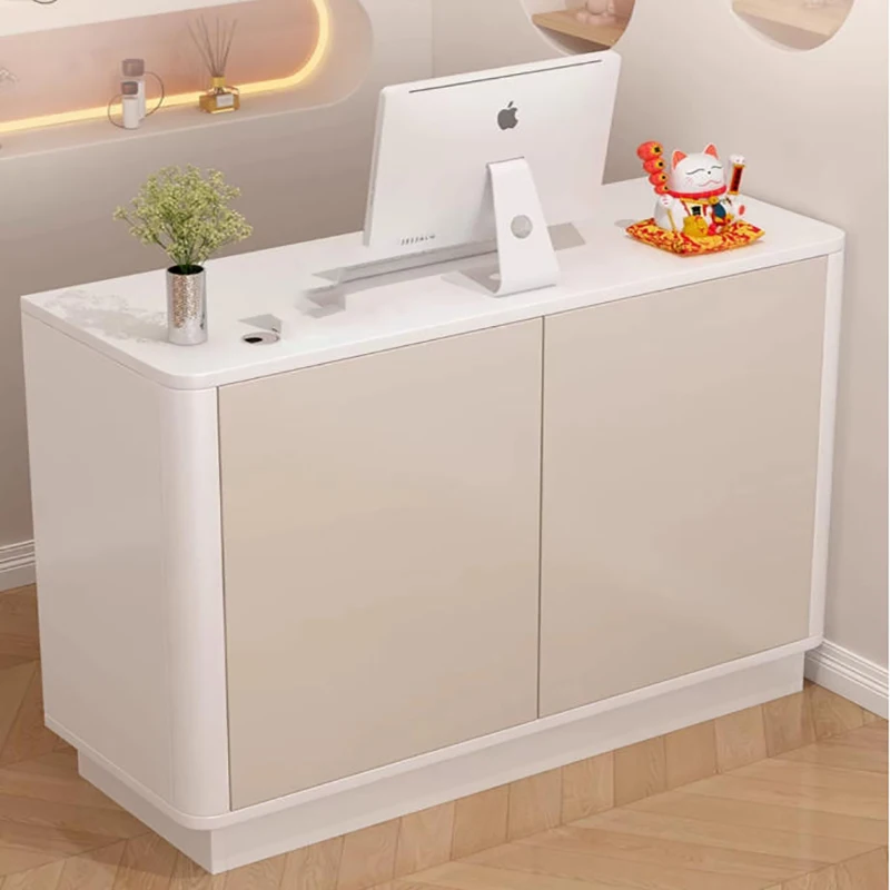 Mostrador de Recepción, Barra de Recepción, Tapete para Mostrador, Podio de Caja, Mesa de Recepción, Balcón de Recepção, Mobiliario Comercial