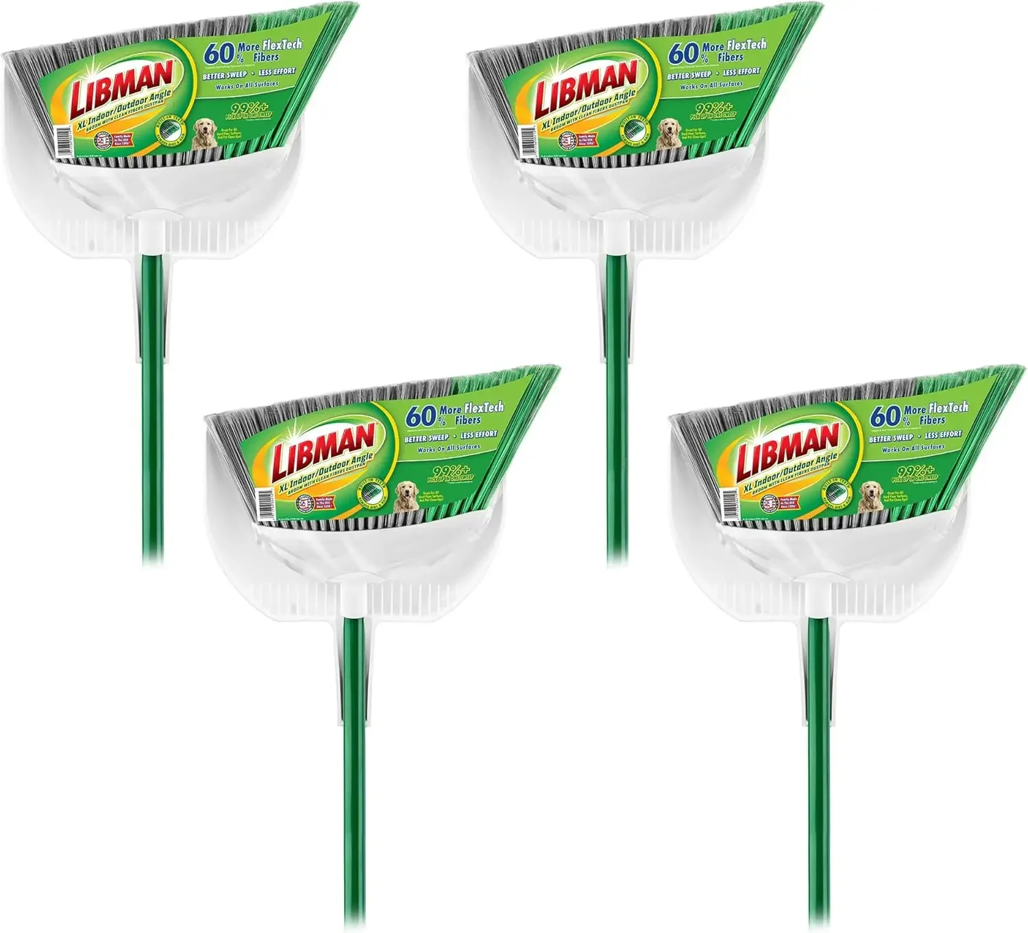 

Indoor Outdoor Angle Broom Clean Fibers Dustpan