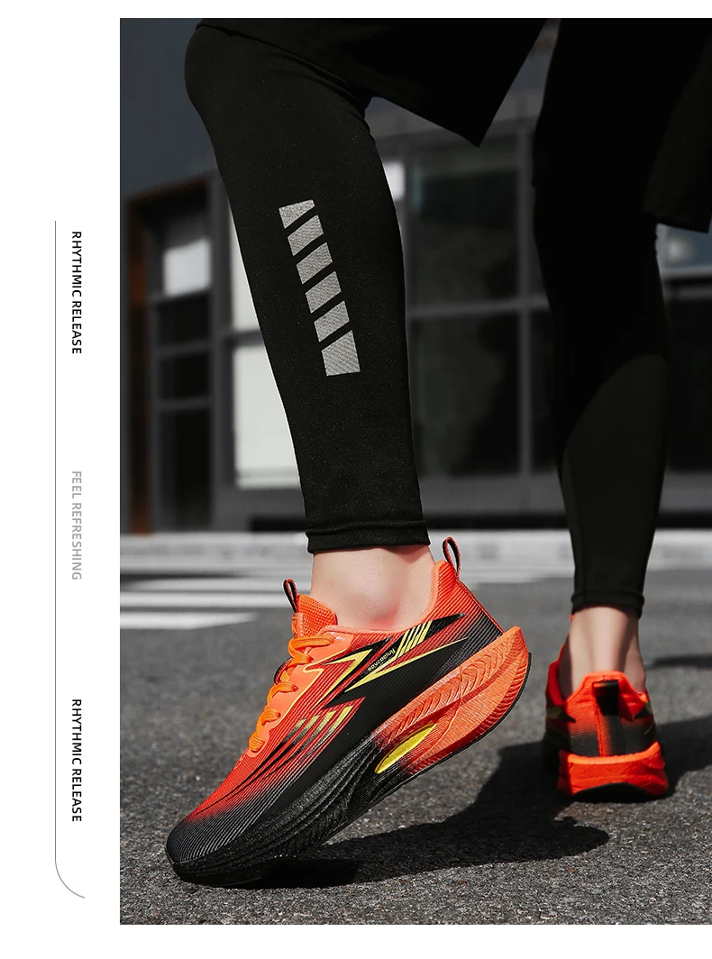 Laufschuhe für Herren, Carbon-Board, Marathon, Sport, Luftpolster, atmungsaktiv, leicht, bequem, für Damen, sportliche Turnschuhe, lässig – Detail 18