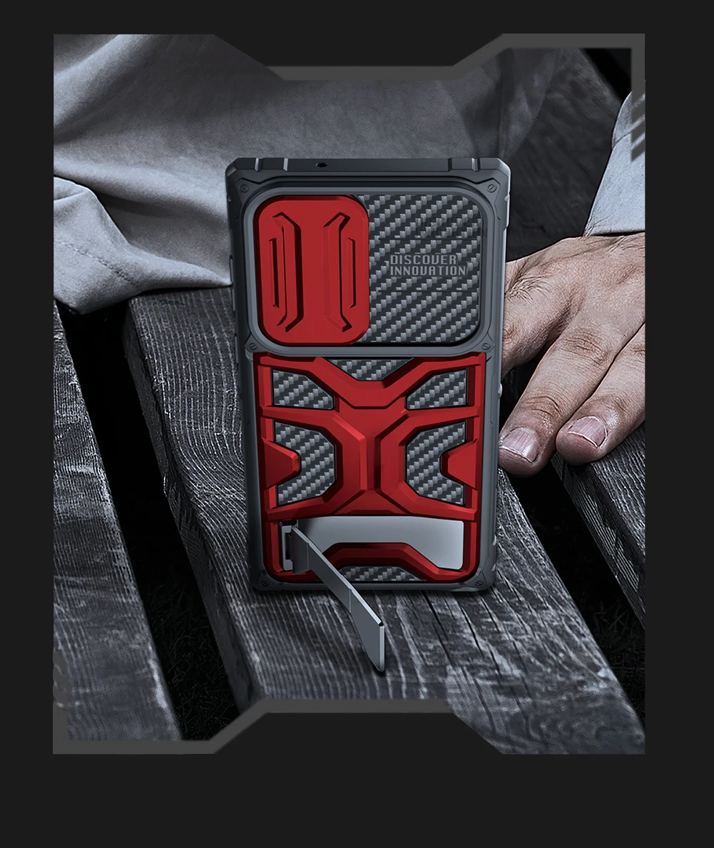 Nillkin for Samsung Galaxy S23 Ultra 5g Case CamShield Adventurer Lens Camera Protection Phone Back Cover case for s23 ultra