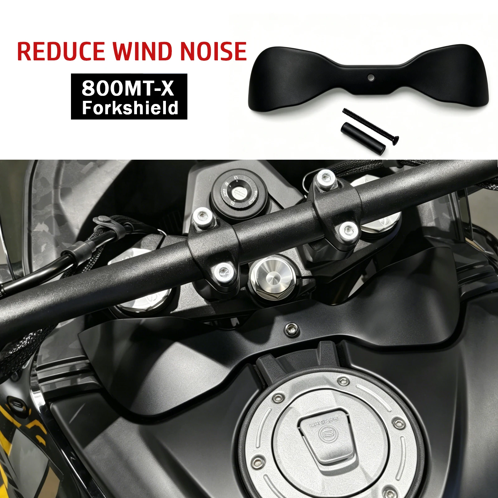 Parabrisas de cabina 800MTX para CFMOTO 800 MT-X, Deflector de viento para CF-MOTO MTX800 800 MTX, Protección contra el viento MT-X 800