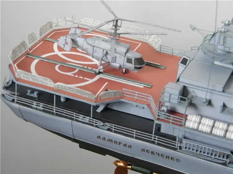 1/280 бумажная модель Harlem Russia Dreadnought ракетный разрушитель Адмирал военный корабль DIY игрушка ручной работы