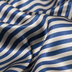 0.5/1/2 Yard Satin Silk Striped Printed Fabric Vintage Silk Cloth for Pajamas,Dress ,Packaging Decoration Sewing Fabric