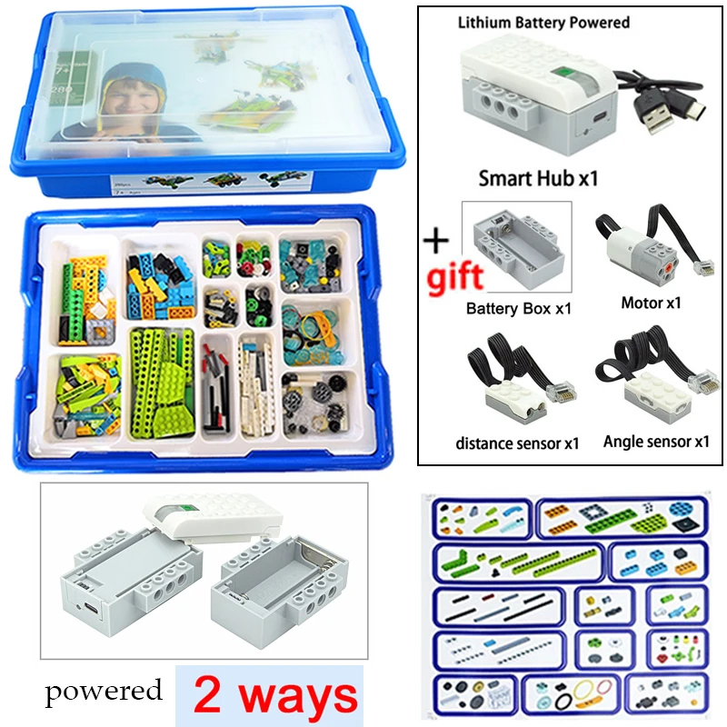 

New 2022 Technical Parts Wedo 3.0 Robotics Construction Set Building Blocks Compatible with 45300 Wedo 2.0 Educational Diy Toys