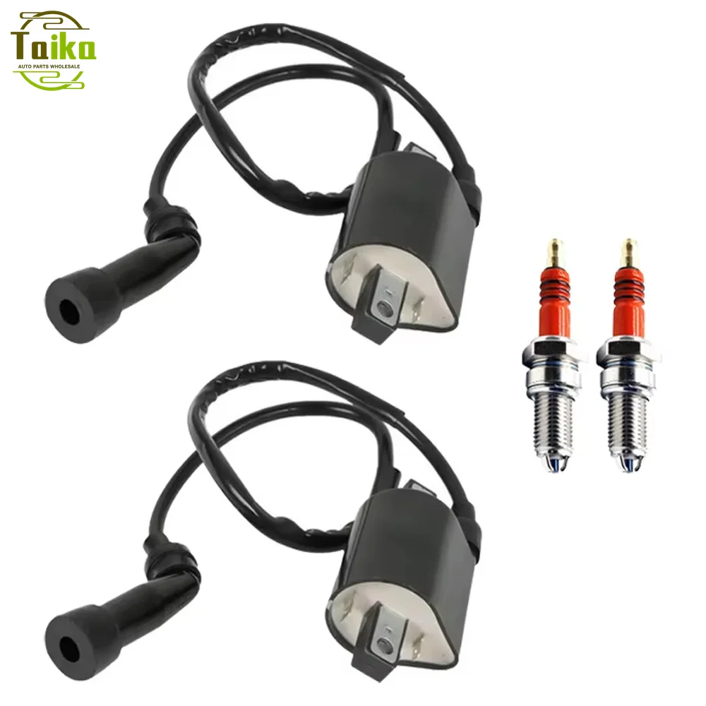 Ignition Coil with Spark Plug 33410-38B00 for Suzuki Intruder 1400 VS1400 1500 VL1500 1987-2004 Boulevard S83 VS1400 2005-2009