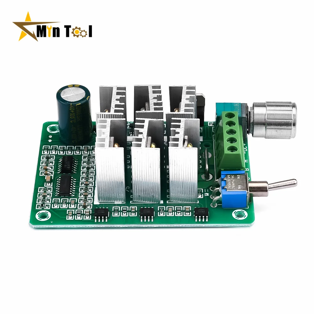 DC 5-36V 12V 24V 15A Motor-Drehzahlregler BLDC Dreiphasiger Sensorloser Bürstenloser Motorcontroller Lüfter-Treiber Netzteil – Detail 5