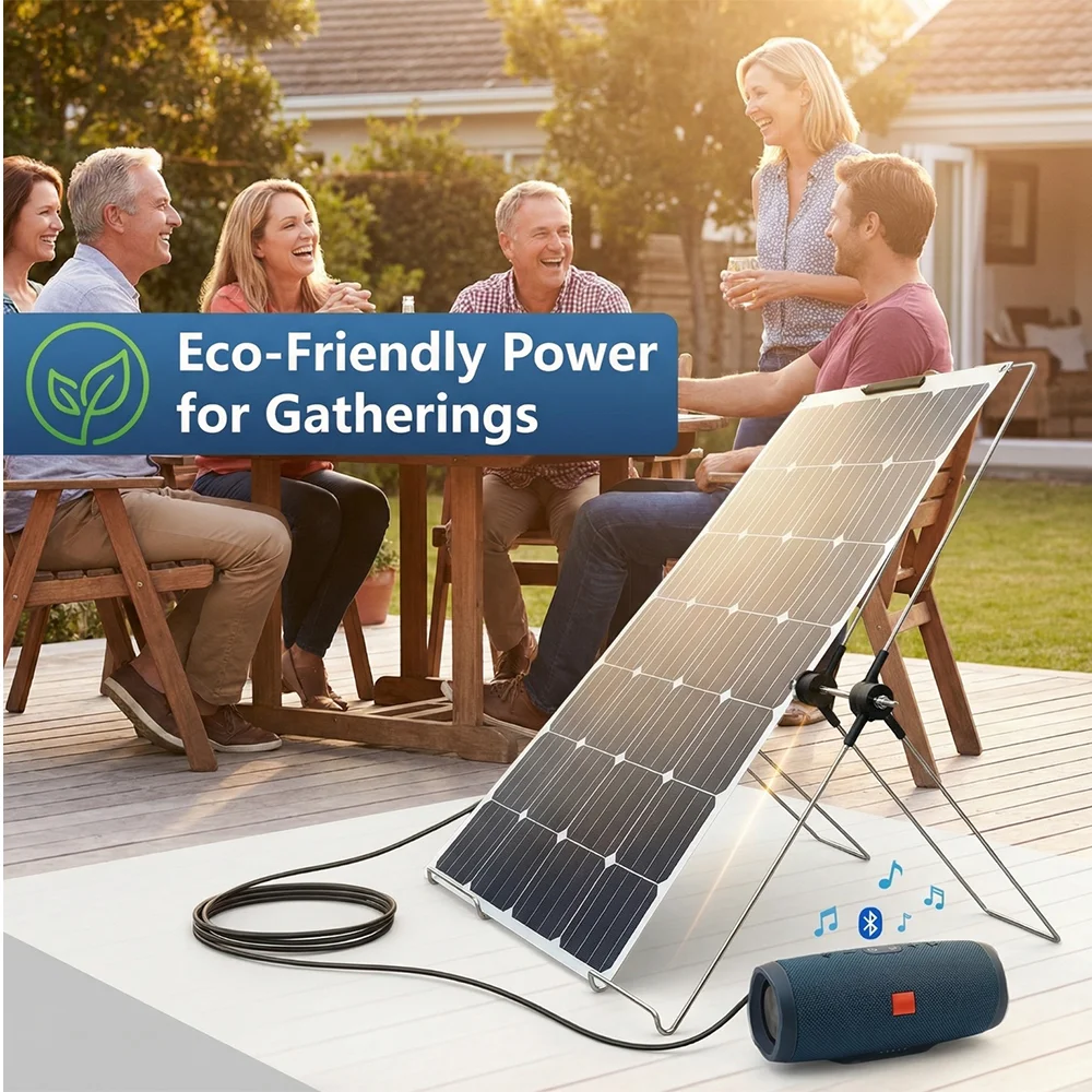 Solar Panel Tilt Mount - 휴대용 접이식 태양광 패널 스탠드, 각도