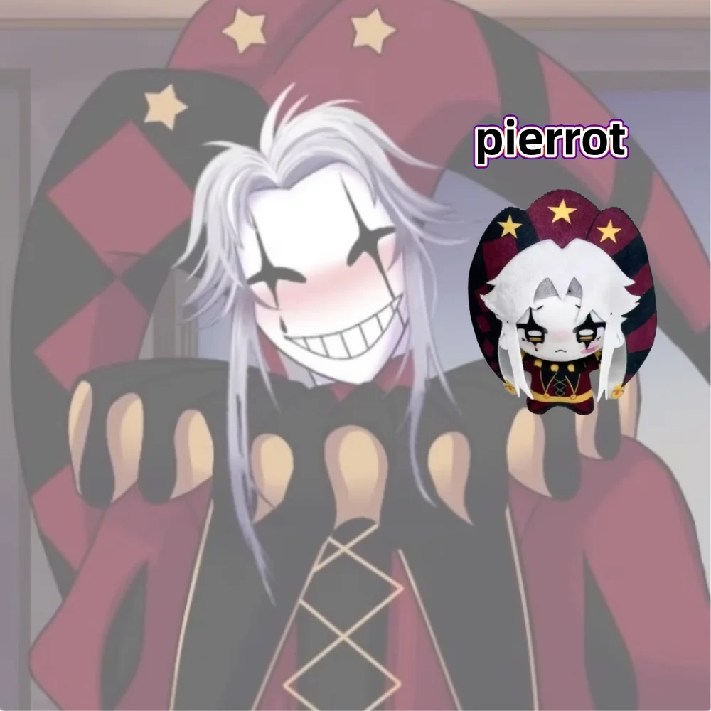 

10 см Freak Circus Freaks Pierrot плюшевые аниме плюшевый кулон рюкзак брелок аксессуары кукла Decora рождественские подарки