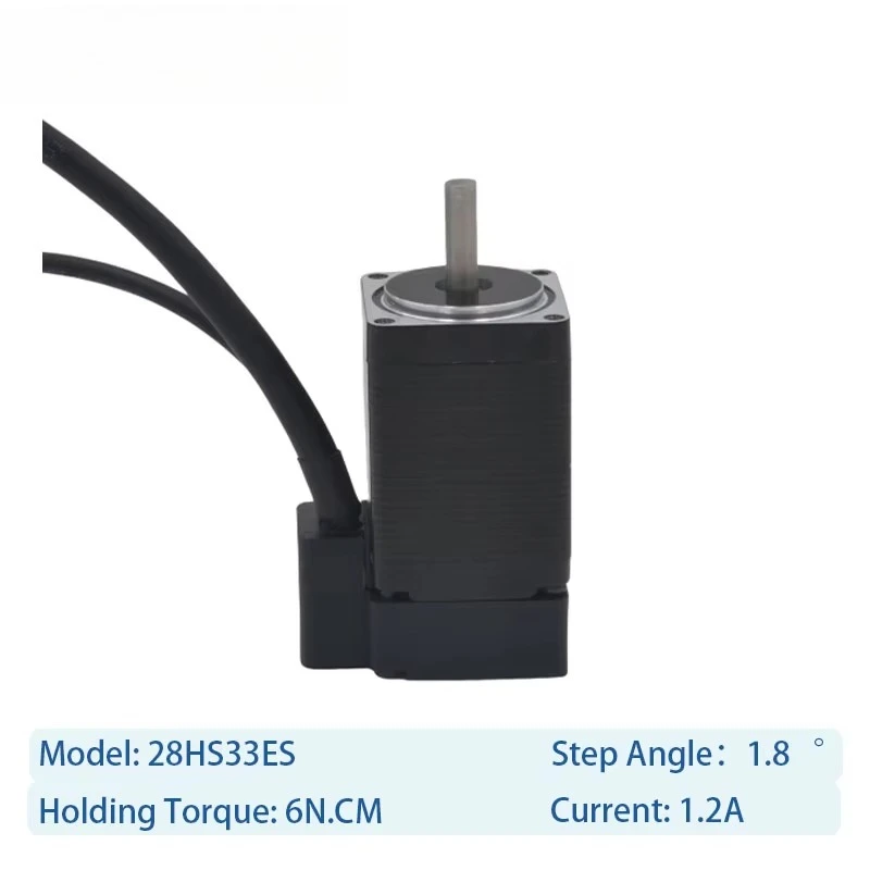 Enclosed Stepper Motor with Encoder 28HS33ES 28HS50ES Stepper Motor 1.8 Degree 28HS Stepper Motor Driver