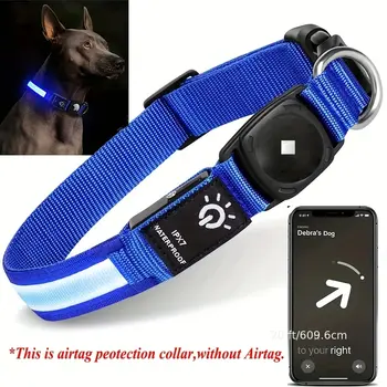 10 best sales Air tag dog collar - №5