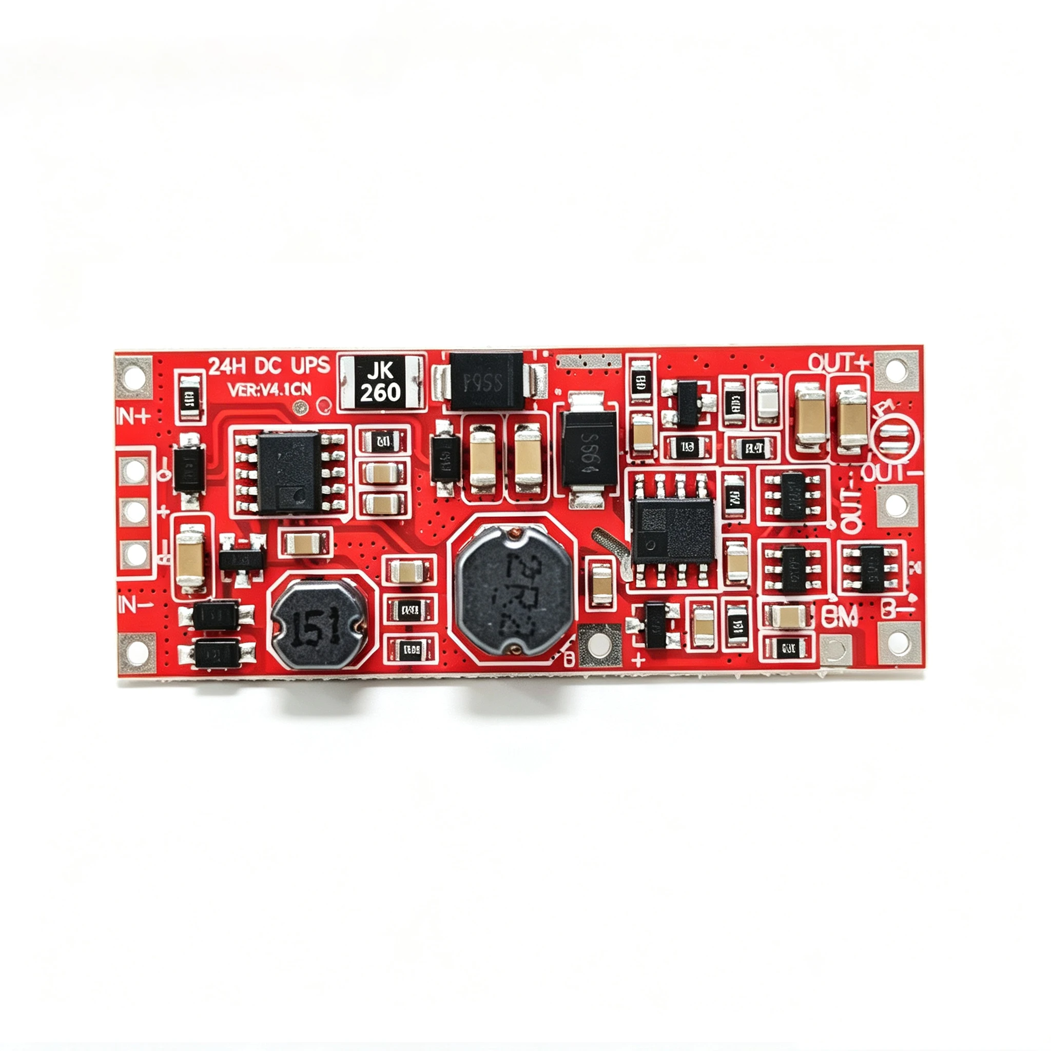 24W DC UPS Power Supply Module Uninterruptible Power Supply Motherboard Supports 12V or 15V Device Network