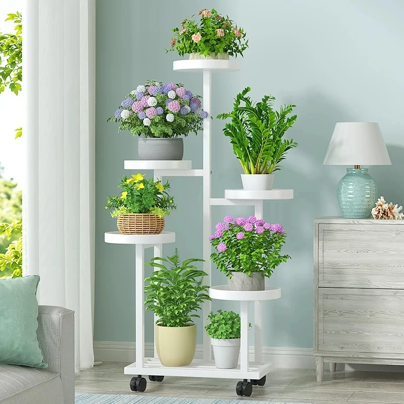 Plant Pot Pedestal Stand Garden Terrace Floating Flower Stand Display Decor Giardino Arredamento Esterno Patio Furniture