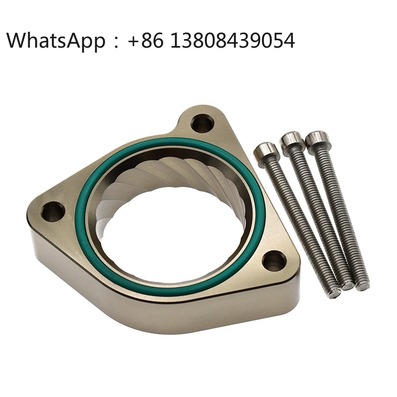 

Billet Aluminum Throttle Body Spacer for Toyota Yaris Vios Etios Volez 1NR 2NR 4NR 5NR 1.3L 1.5L 63mm Throttle Body