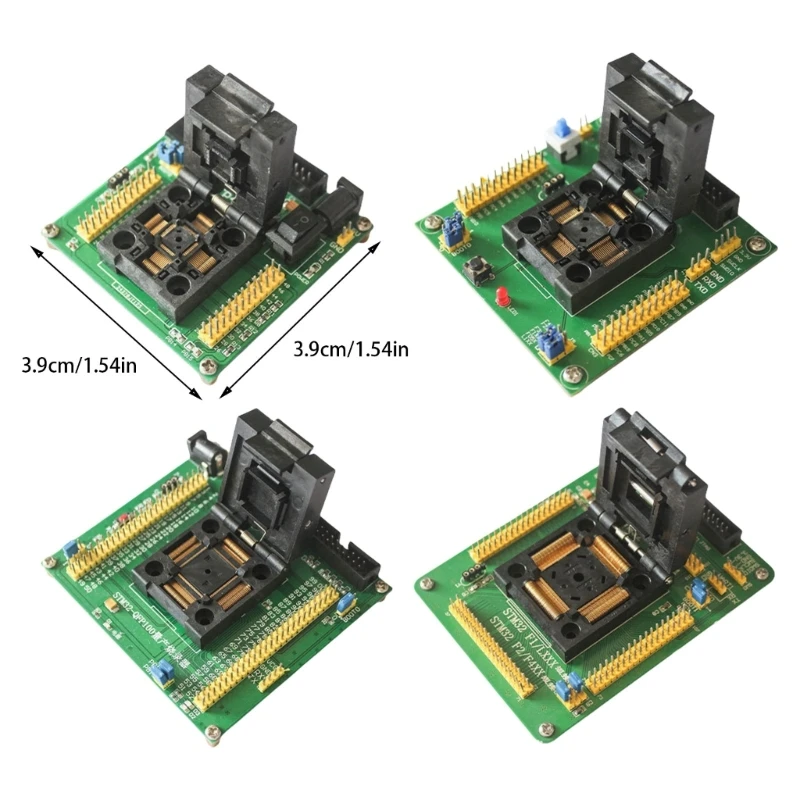 Descargar Base programación IC Socket prueba con funcionalidad placa prueba para desarrollo eficiente