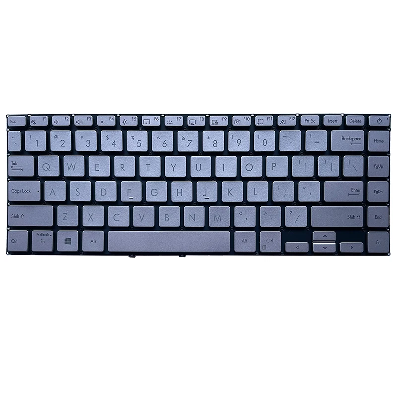 English Greek laptop backlit Keyboard for ASUS Zenbook UX435 UX435E UX435EA US Notebook replacement keyboards 210FUS00