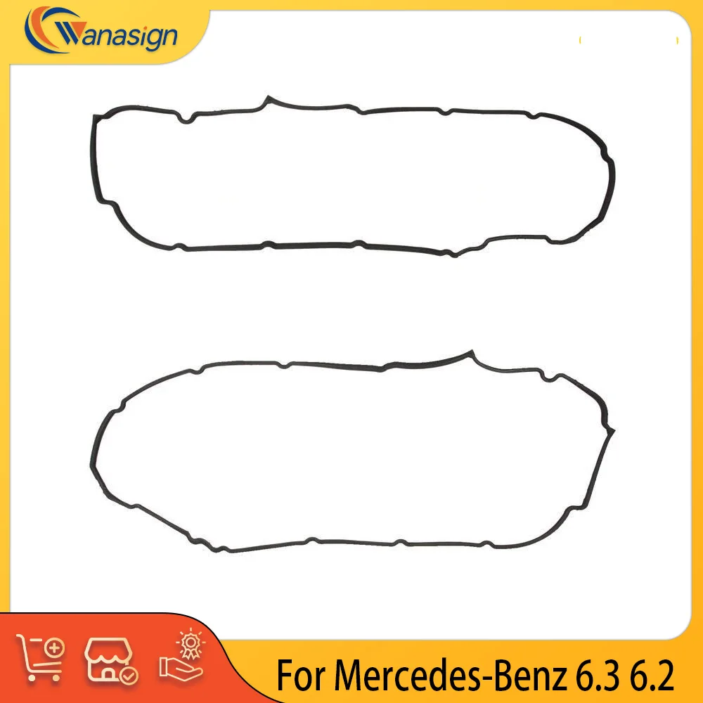 Engine Part Valve Cover Gasket Set Fit 6.3 L V8 Gas M156 For Mercedes Benz W164 W204 W209 W221 6.3L 560162521 0362017 0362018