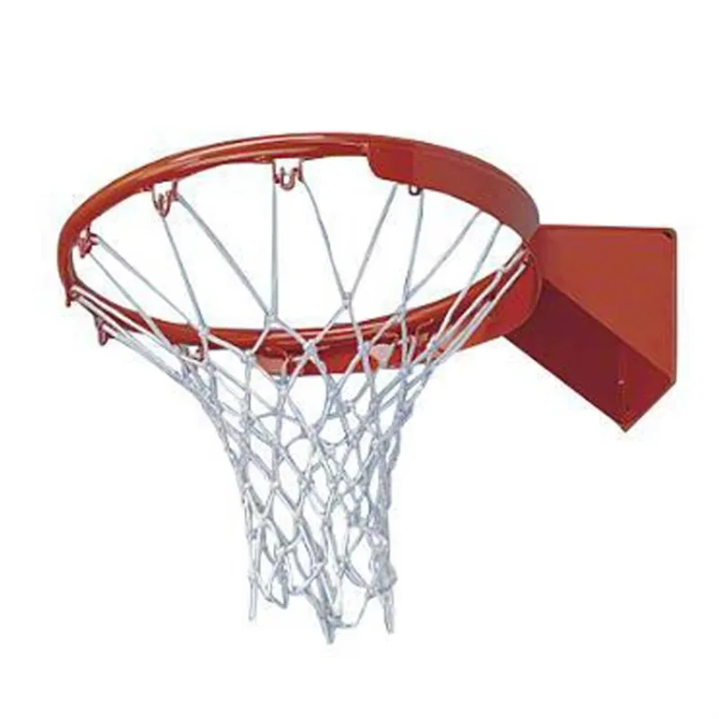 حافة وحلقة كرة السلة المفصلة حسب الطلب مع شبكة