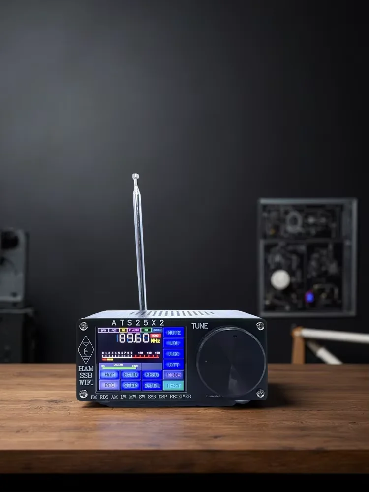 ATS25X2 All Band Radio FM LW MW SSB Stereo Radio Si4732 Chip Digital Radio APP Network WIFI Configuratio with Spectrum Scanning