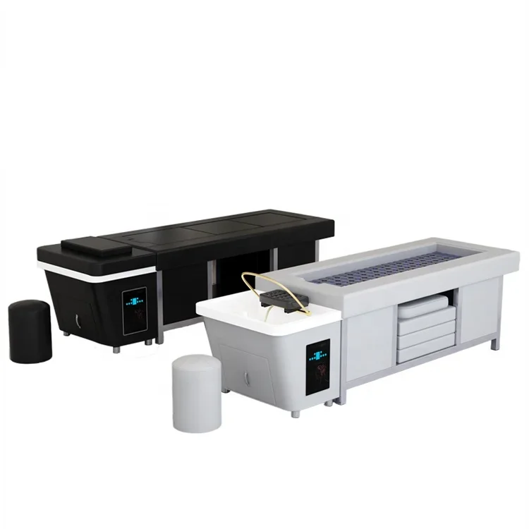 

Furniture Professional Hair Washing Circulating Electric Massage Shampoo Sink Bed Foot Bath Shower Head for Pedicure Spa