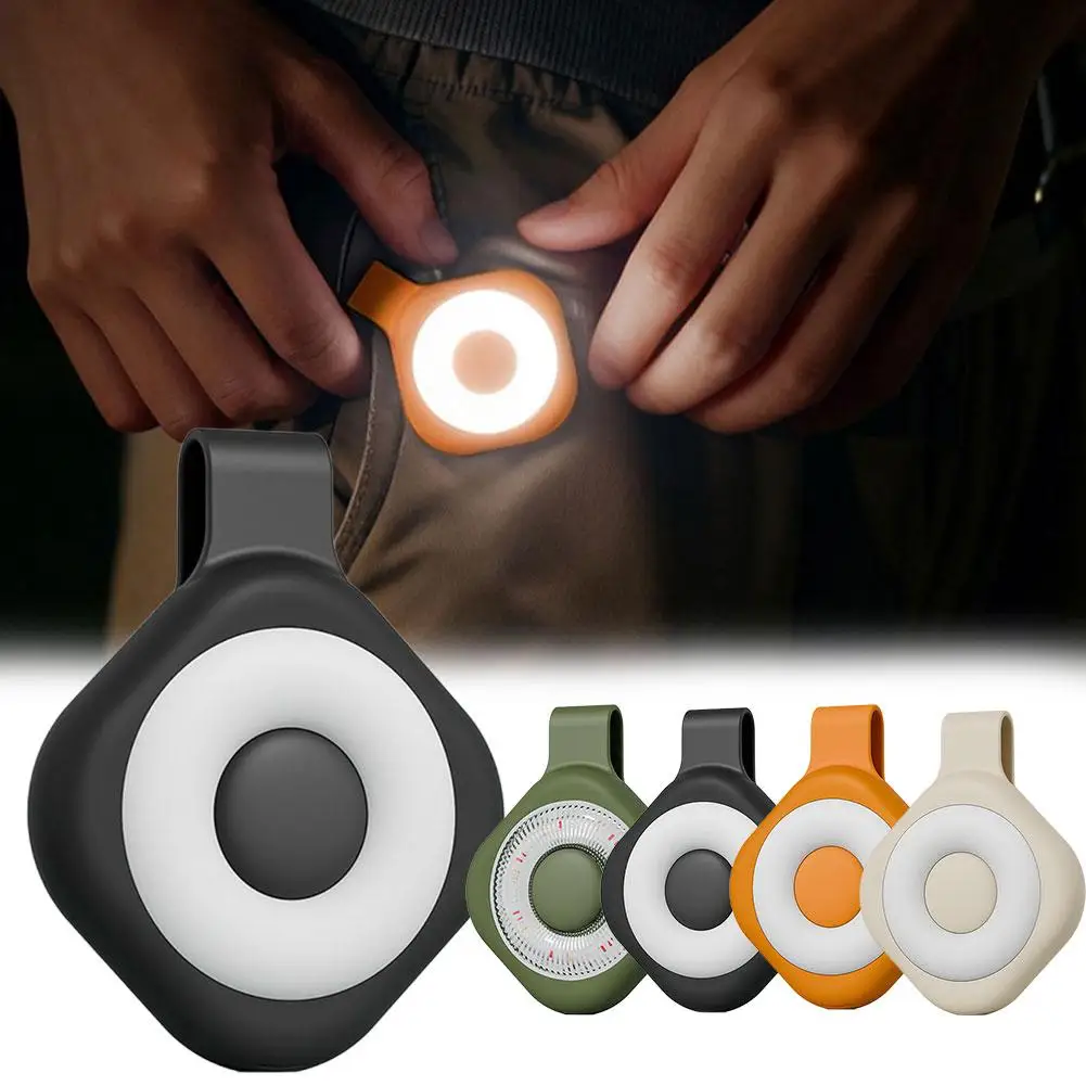 

Magnetic Phone Fill Light Rechargeable Outdoor Portable Flashlight Collar Clip Night Work Light Multifunctional For Reading