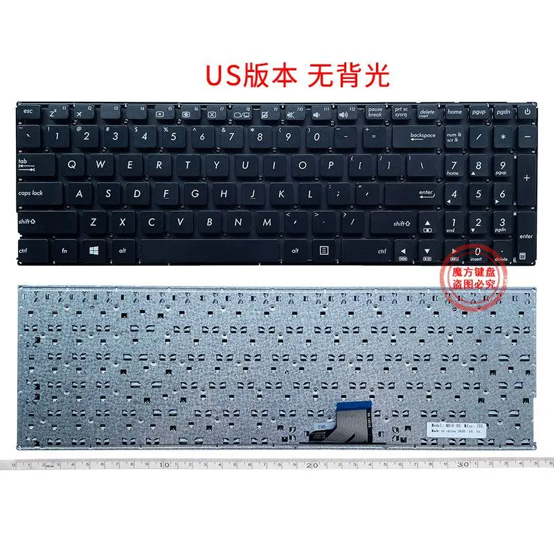 Teclado para portátil US/SP/FR para ASUS ZenBook UX510 UX510U UX510UA UX510UW V510UX V510U