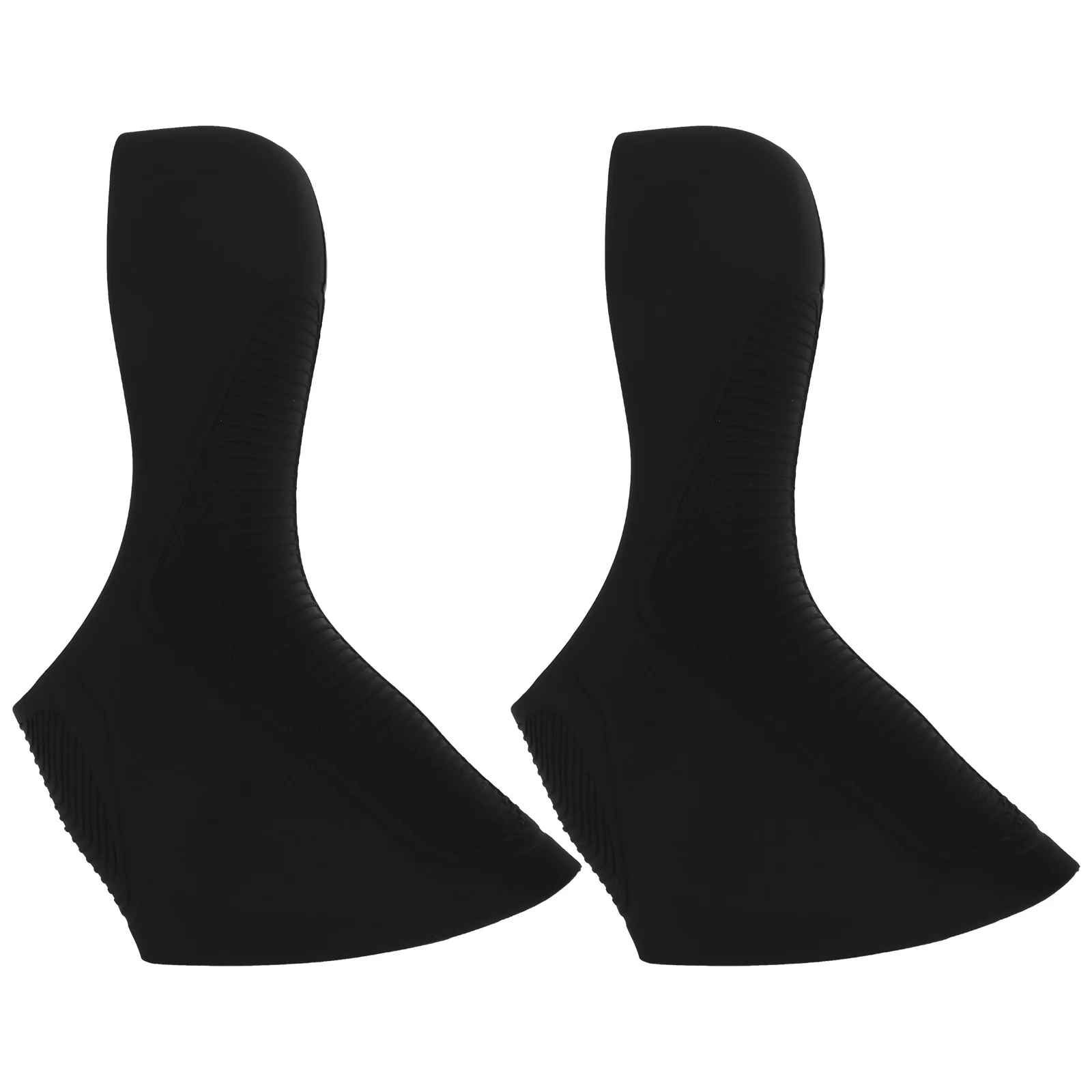 

2pcs Silicone Handlebar End Caps Road Brake Lever Covers Non-Slip Durable Shock Absorption Protection For Cycling Silicone Bike