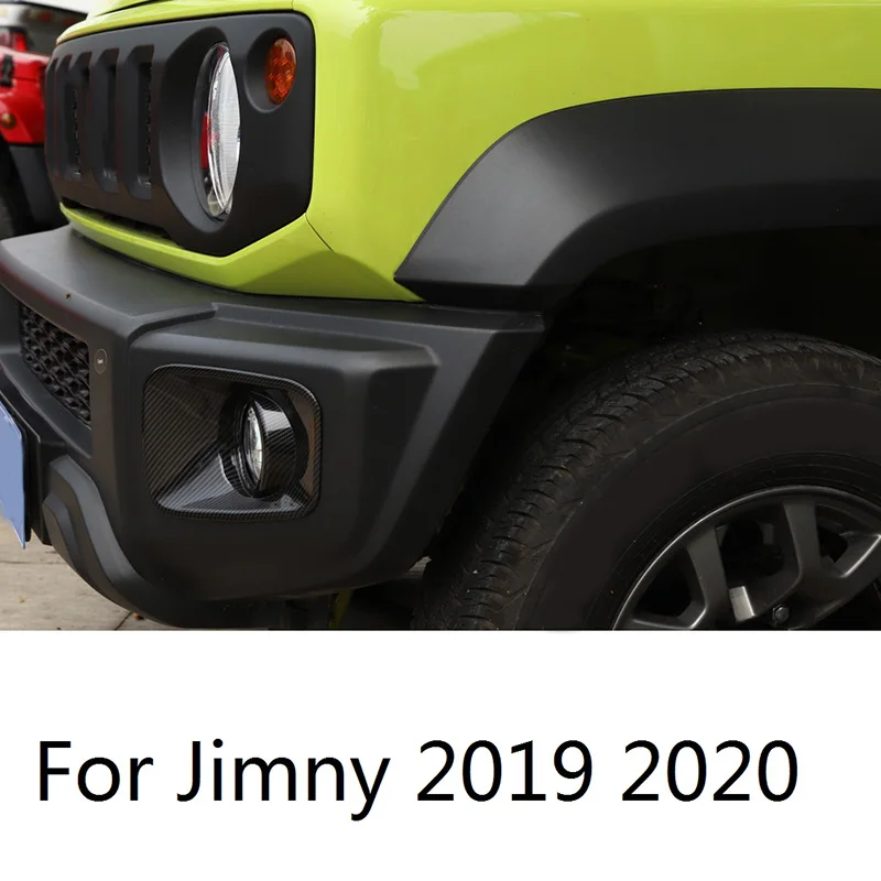 Garniture de Couverture de Décoration de Lampe de Feux de Brouillard Avant de Voiture pour Suzuki Jimny 2019 2020