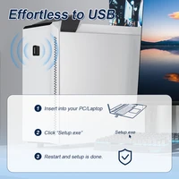 COMFAST WiFi6 USB WiFi Adapter AX600 Network Card WIFI USB3.0 Dongle 2.4GHz Cle Wi-Fi Lan Adapter Driver Free 600M WIFI Receiver 6