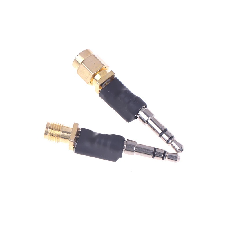 1PCS Suitable For Radio SMA To 3.5mm Male Adapter SMA Outer Screw Inner Hole Adapter To 3.5 Headphone