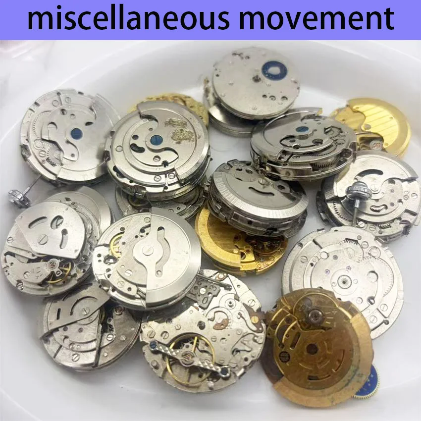 Steampunk DIY Mechanical Watch Movement Kit for Clock Making Men's Random Miscellaneous Accessories