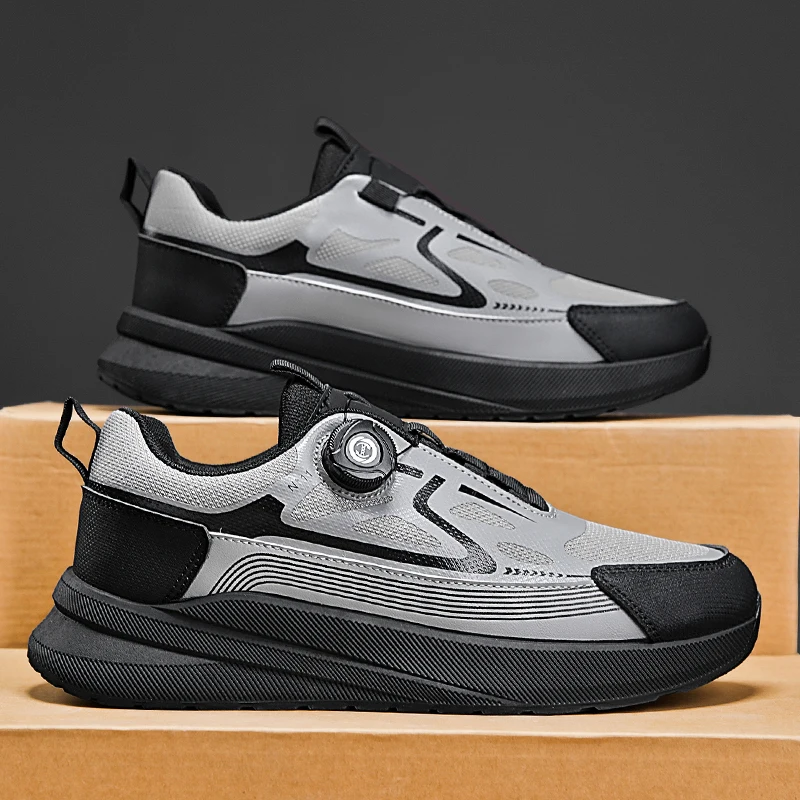 

Outdoor Men's Trekking Sneakers Platform Hiking Shoes For Men Non-Slip Climbing Sport Shoes Man Walking Shoes zapatillas hombre