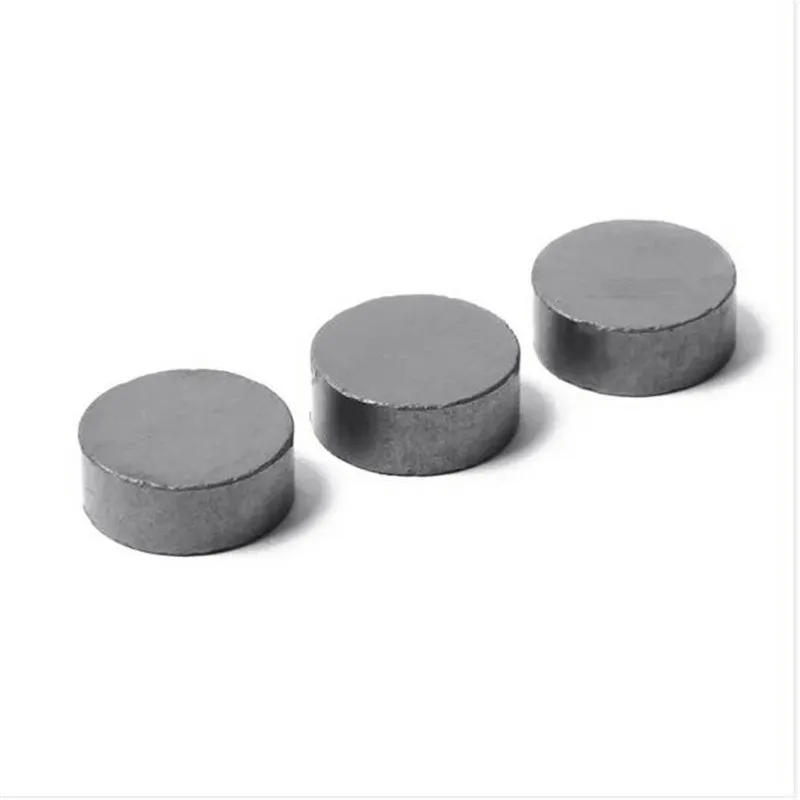 5 10 20pcs/Lot 12x3mm 12x4mm 12x5mm Black Small Round Magnet Fridge Ferrite Magnet  Round Speaker Magnet Permanent Magnet